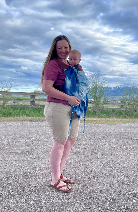 Denim - Lightweight Wind&Rain Carrier Cover - Timber Stitches