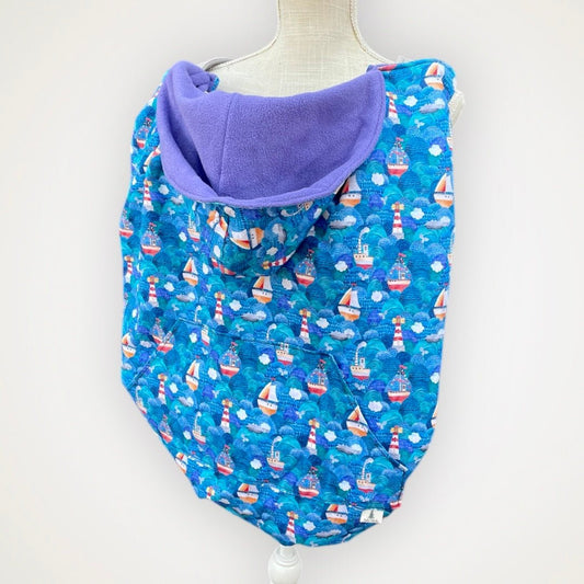 Out to Sea - Basic Carrier Cover - Timber Stitches