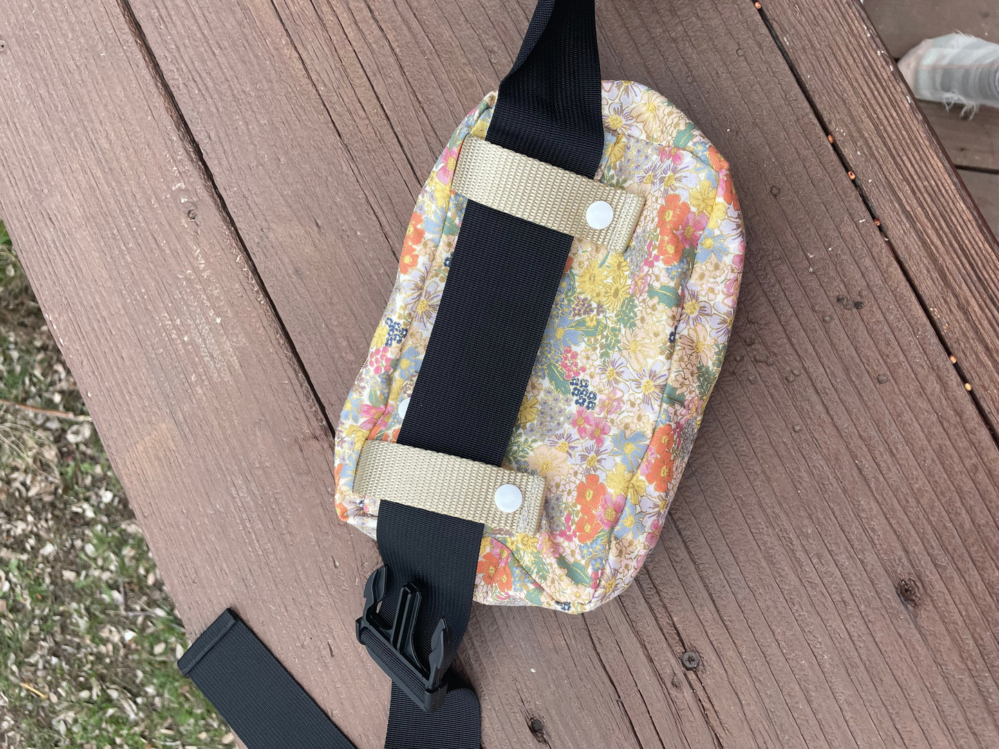 Round Fanny Pack - Custom Carrier Keepsake - Timber Stitches