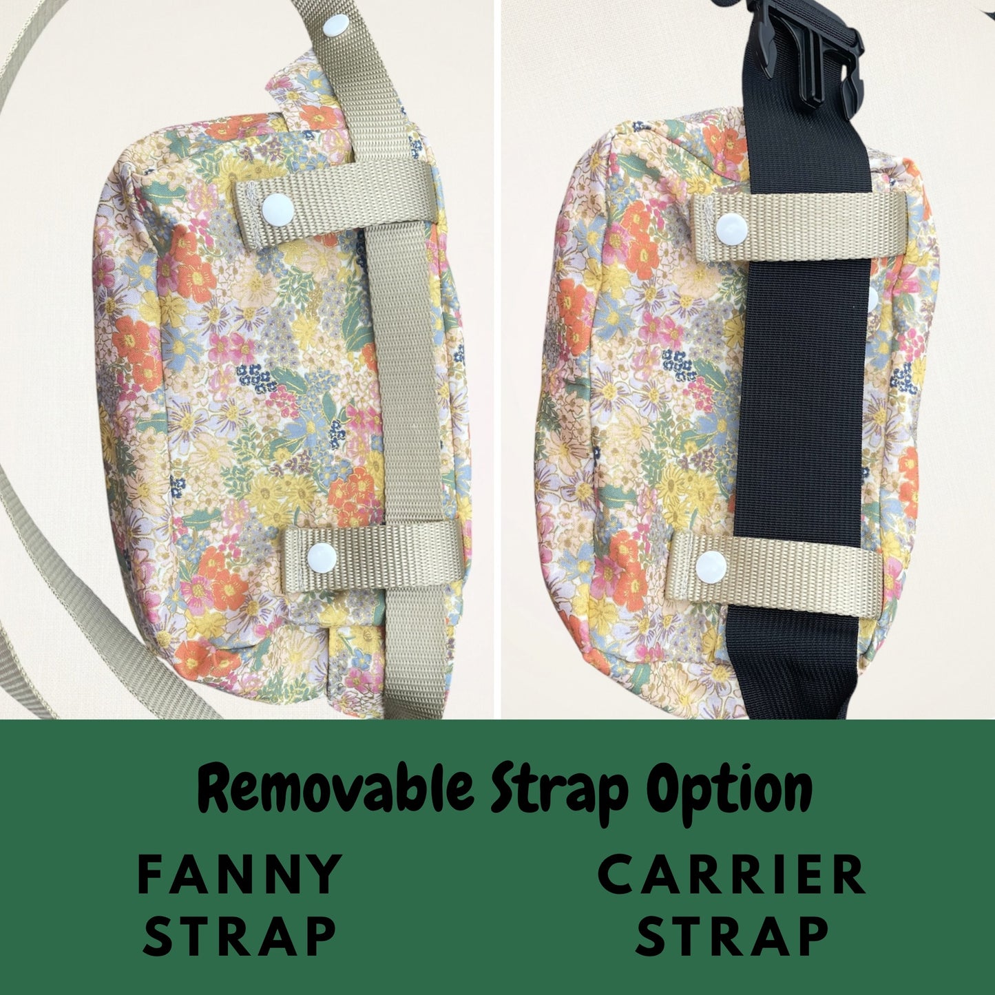 Round Fanny Pack - Custom Carrier Keepsake - Timber Stitches