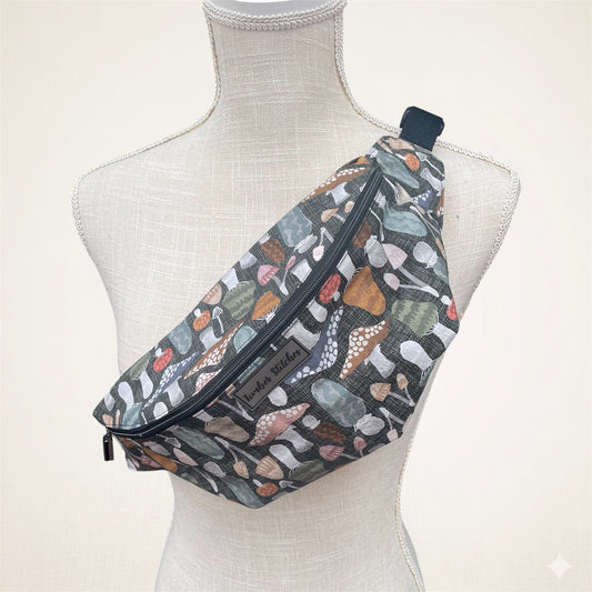 Round Fanny Pack - Custom Carrier Keepsake - Timber Stitches