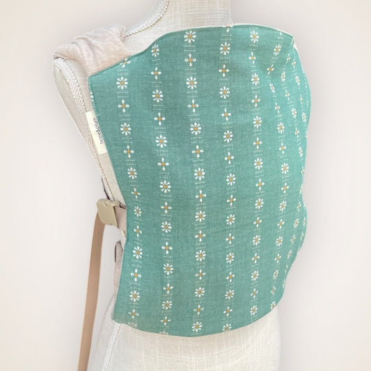Single Panel Full Front Overlay on Lark Baby Carrier - Timber Stitches