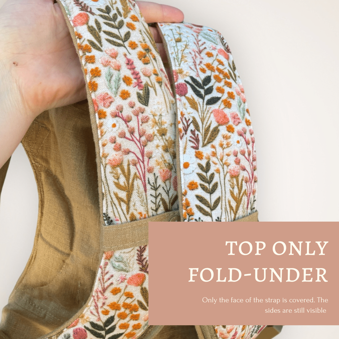 Strap Overlay on Happy Baby Carrier - Timber Stitches