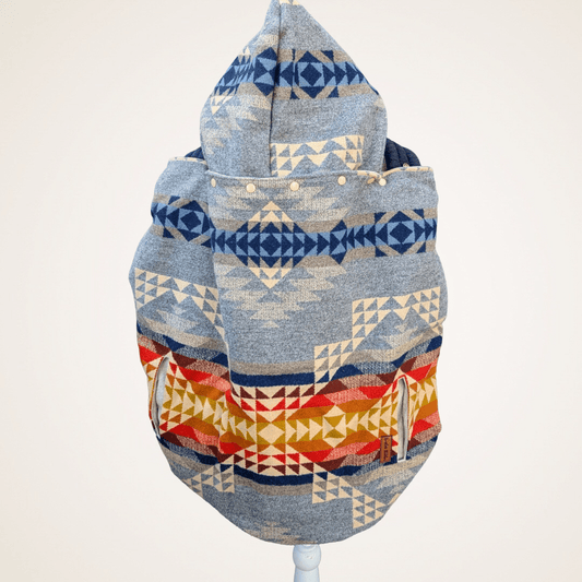 Wool 25- Blanket Weight Jacquard Cover (Cotton Fleece) - Timber Stitches