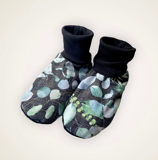 Eucalyptus Slip On Booties - Adult Sized with 9” Sole - Timber Stitches