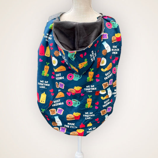 Food Friends- Basic Carrier Cover - Timber Stitches