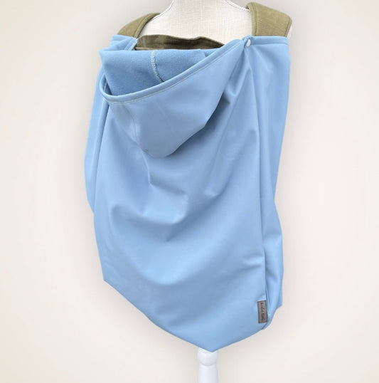 Light Blue- Insulated Wind&Rain Carrier Cover - Timber Stitches