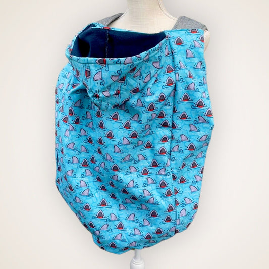 Sharks - Insulated Wind&Rain Carrier Cover - Timber Stitches