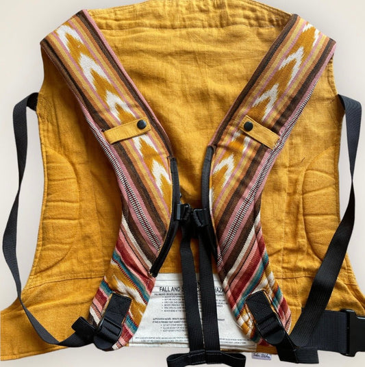 Strap Overlay on Happy Baby Carrier - Timber Stitches