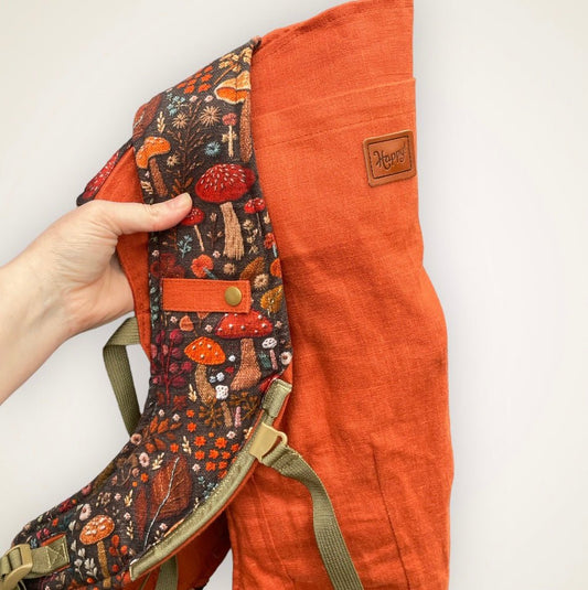 Strap Overlay on Happy Baby Carrier - Timber Stitches
