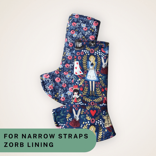Alice and Rosa - Narrow Strap Suck Pads with Zorb Lining RTS - Timber Stitches