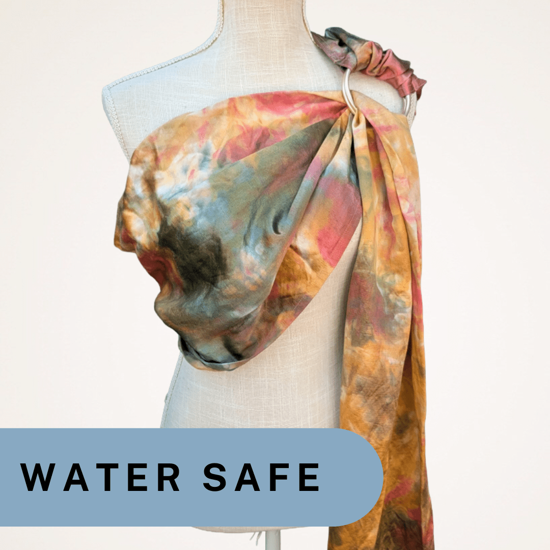 Aloha and Light Ring Sling Water Carrier - Baby Carrier for Rent - Timber Stitches