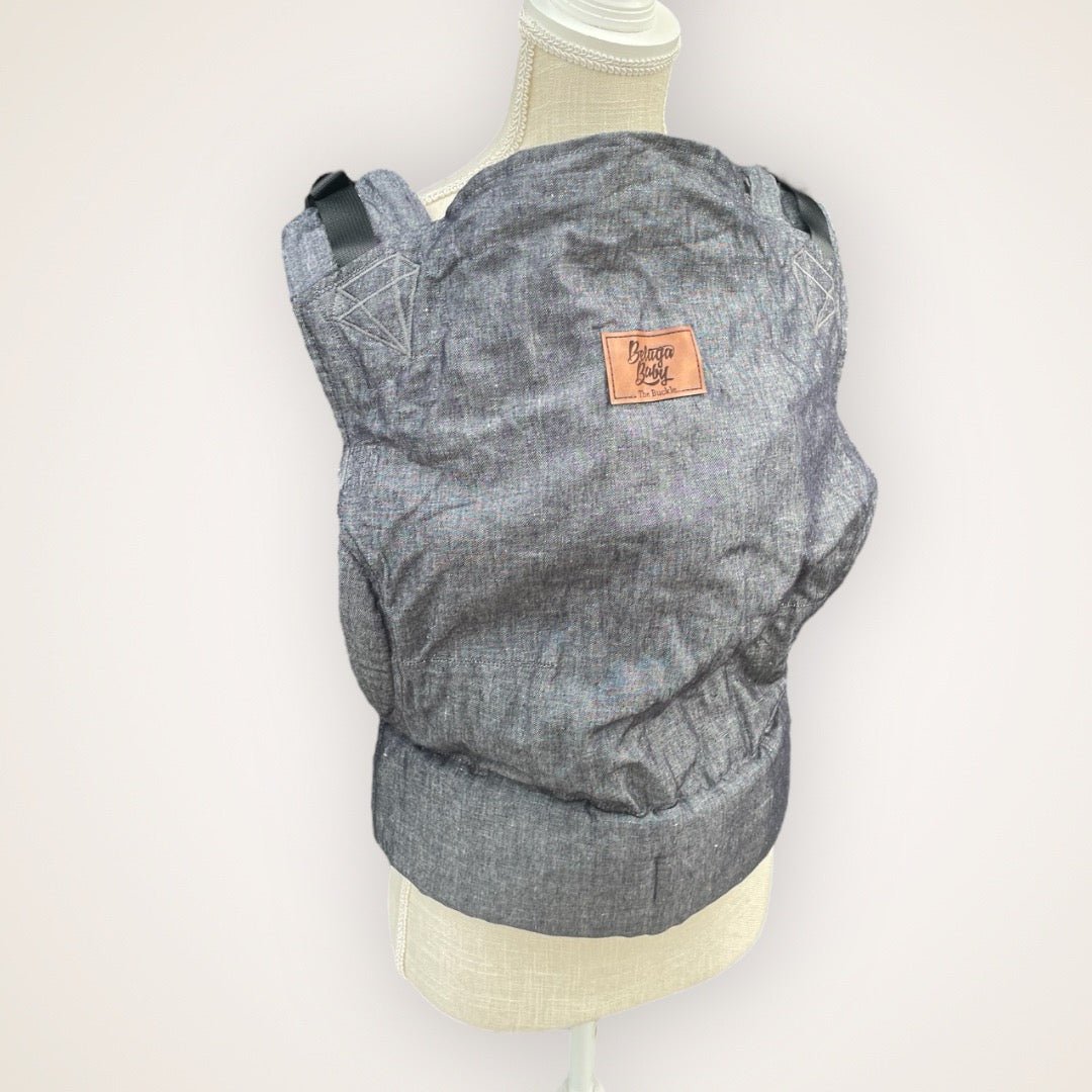 Beluga Buckle in Grey - Baby Carrier for Rent - Timber Stitches