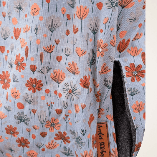 Blue Floral - Special Edition Carrier Cover - Timber Stitches