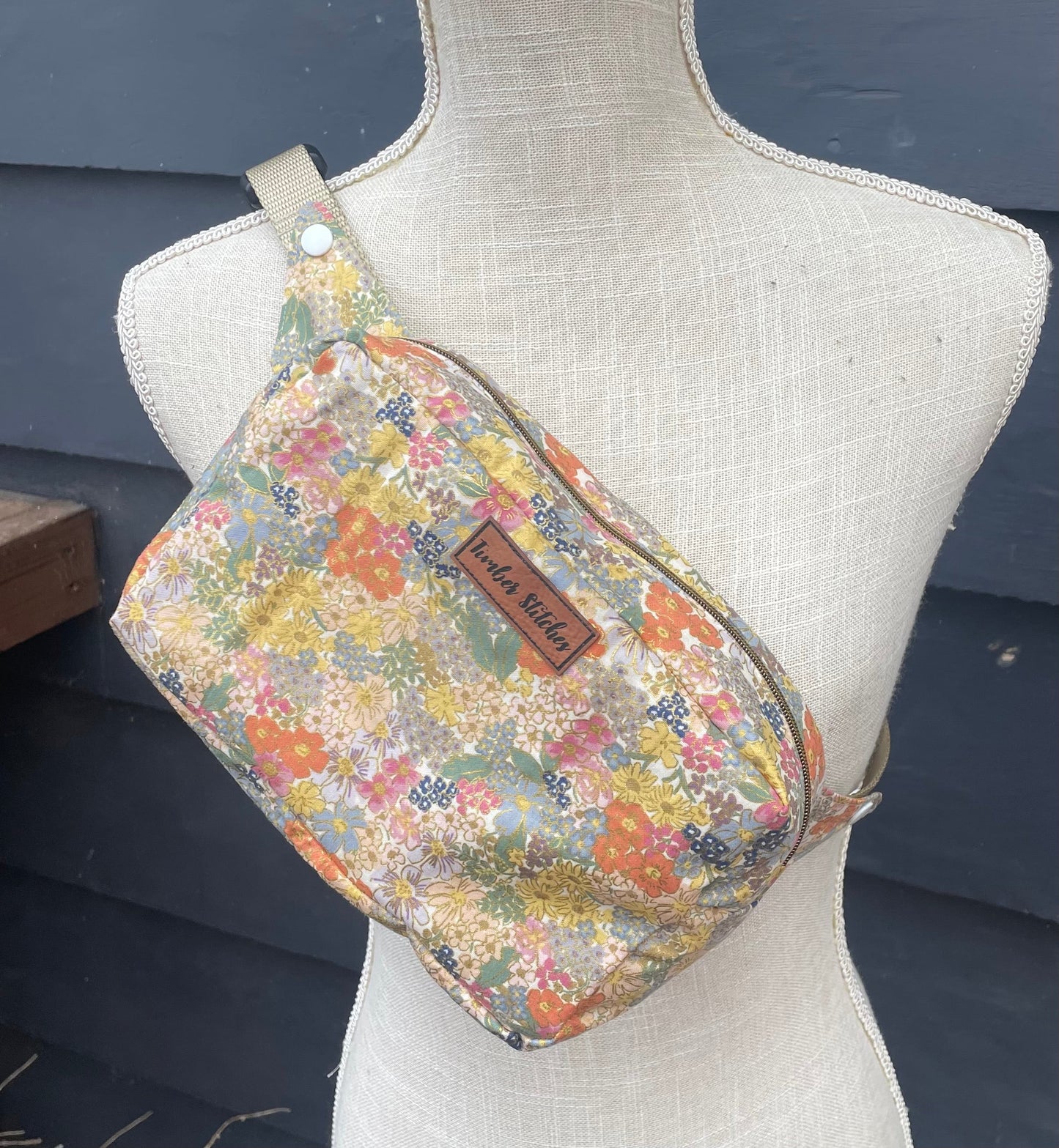 Boxy Fanny Pack - Custom Carrier Keepsake - Timber Stitches