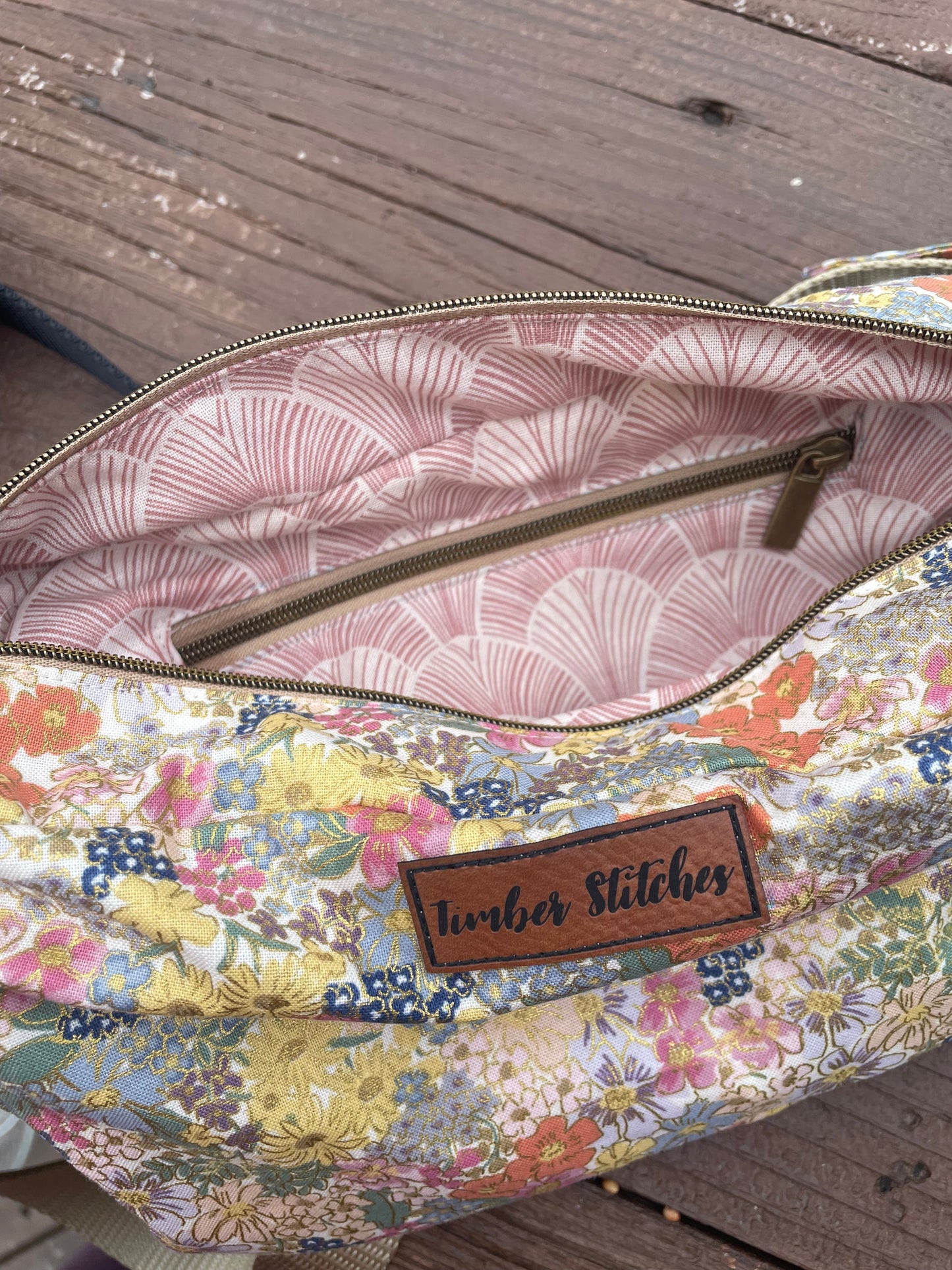 Boxy Fanny Pack - Custom Carrier Keepsake - Timber Stitches