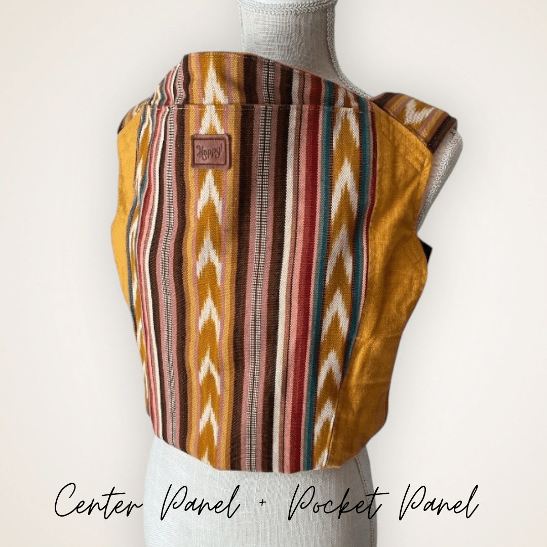 Center Panel Overlay on Happy Baby Carrier - Timber Stitches