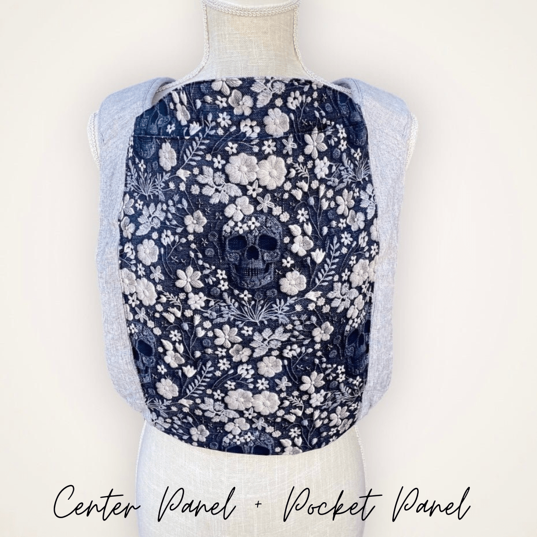 Center Panel Overlay on Happy Baby Carrier - Timber Stitches