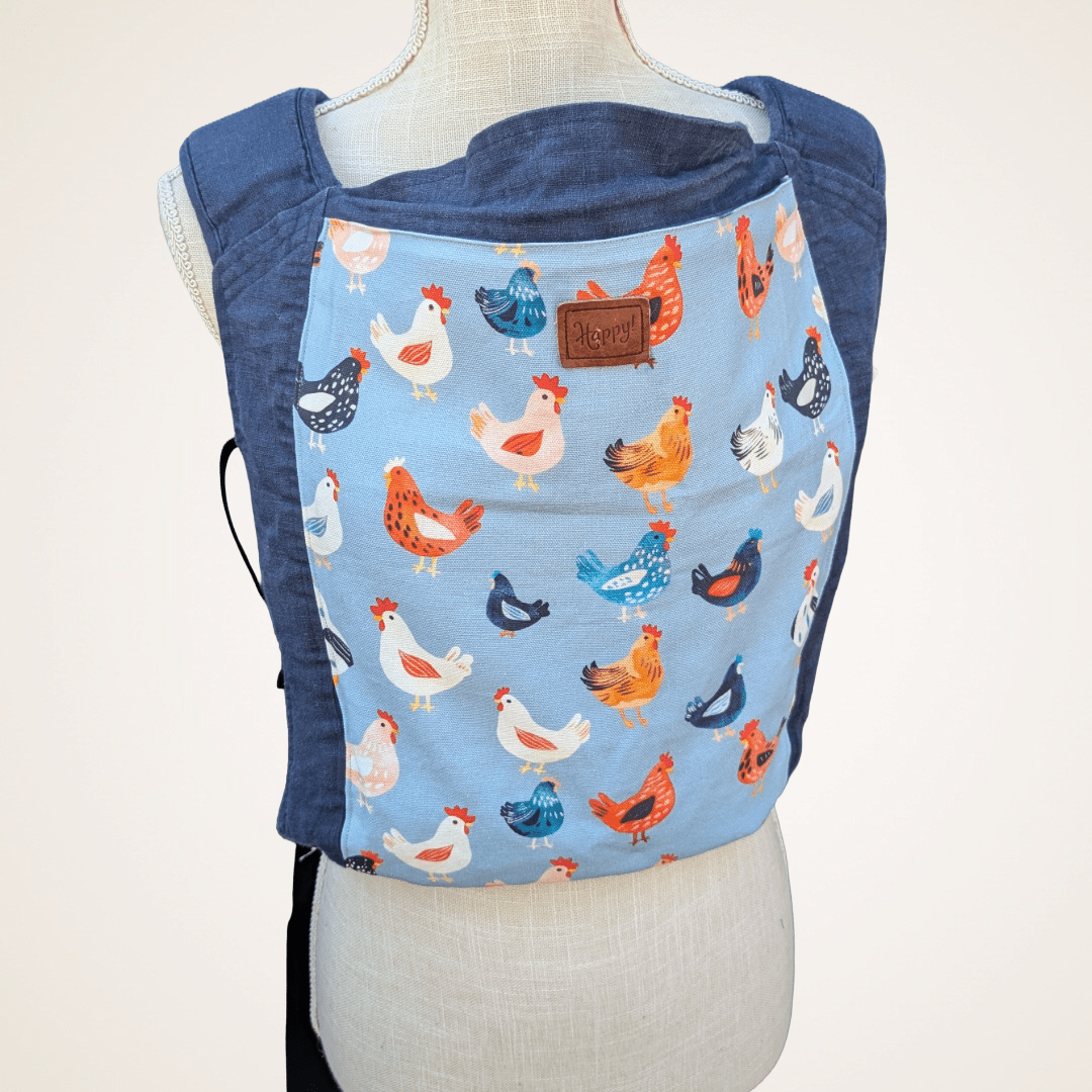Center Panel Overlay on Happy Baby Carrier - Timber Stitches