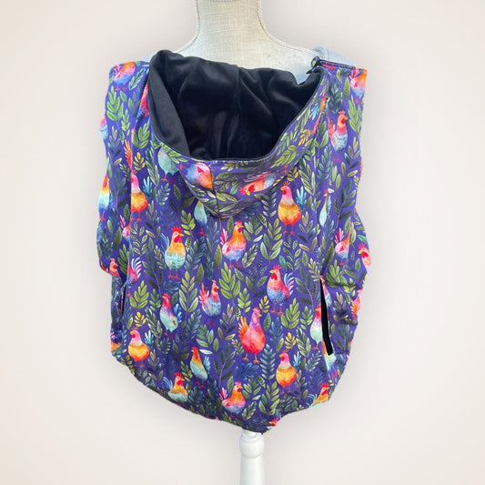 Chickens - Luxe Carrier Cover - Timber Stitches