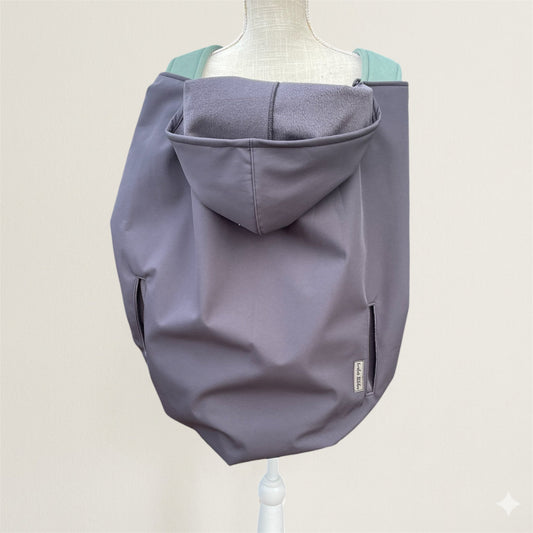 Dark Gray - Insulated Wind&Rain Carrier Cover - Timber Stitches