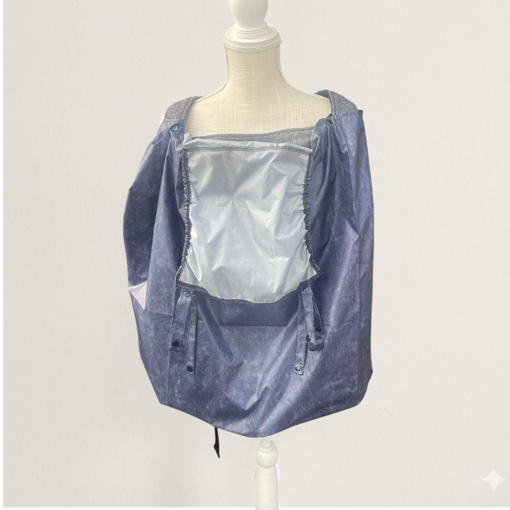 Denim - Lightweight Wind&Rain Carrier Cover - Timber Stitches