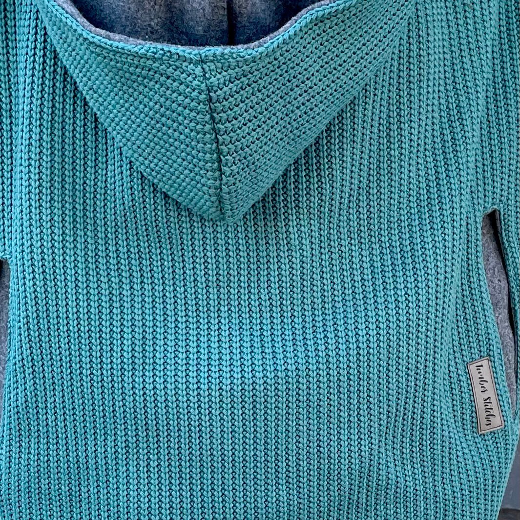 Emerald Chunky Knitted - Sweater Knit Carrier Cover - Timber Stitches