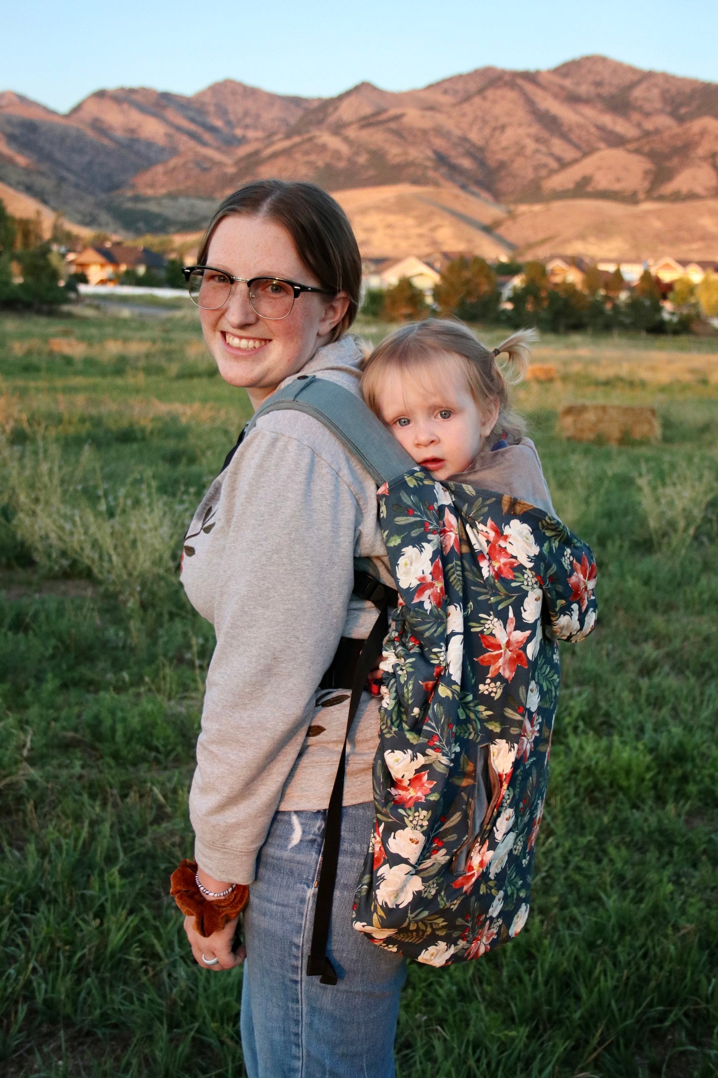 Feathers - Luxe Carrier Cover - Timber Stitches