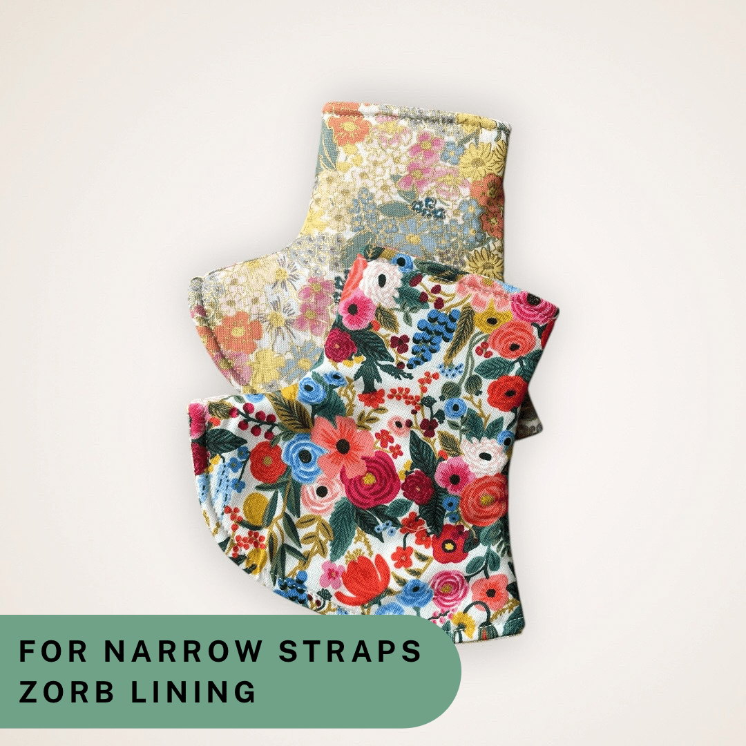 Garden Party and Mimi - Narrow Strap Corner Covers with Zorb Lining RTS - Timber Stitches