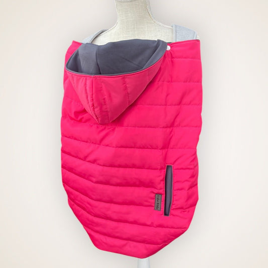 Hot Pink Puffer Coat - Special Edition Carrier Cover - Timber Stitches
