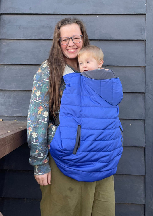 Hot Pink Puffer Coat - Special Edition Carrier Cover - Timber Stitches