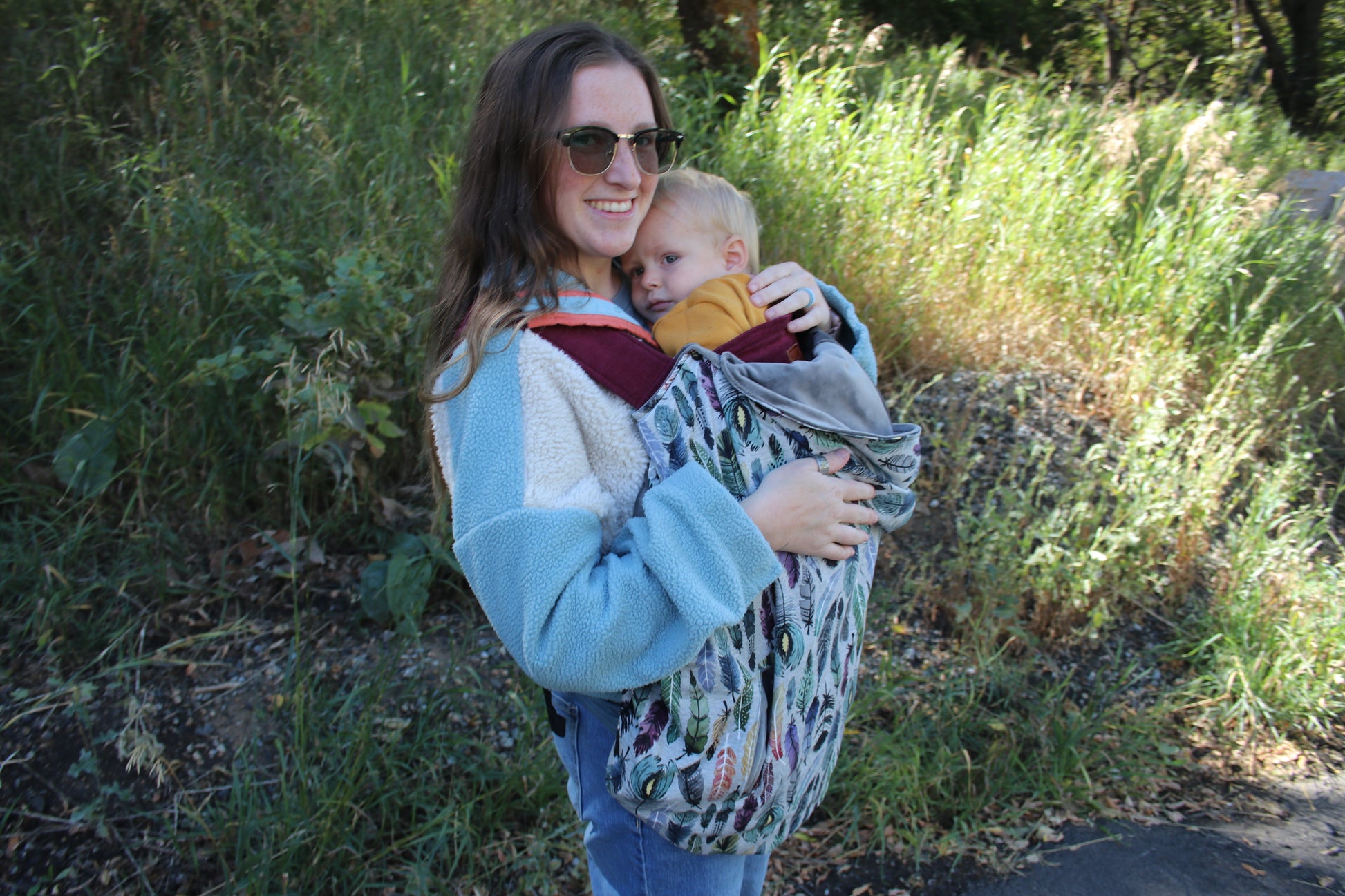 Ice Dye - Luxe Carrier Cover - Timber Stitches