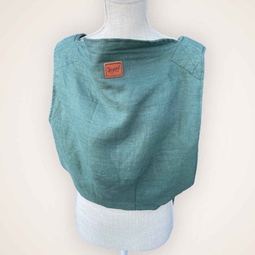 Linen Happy Baby Toddler Onbuhimo in Juniper - Toddler Carrier for Rent - Timber Stitches