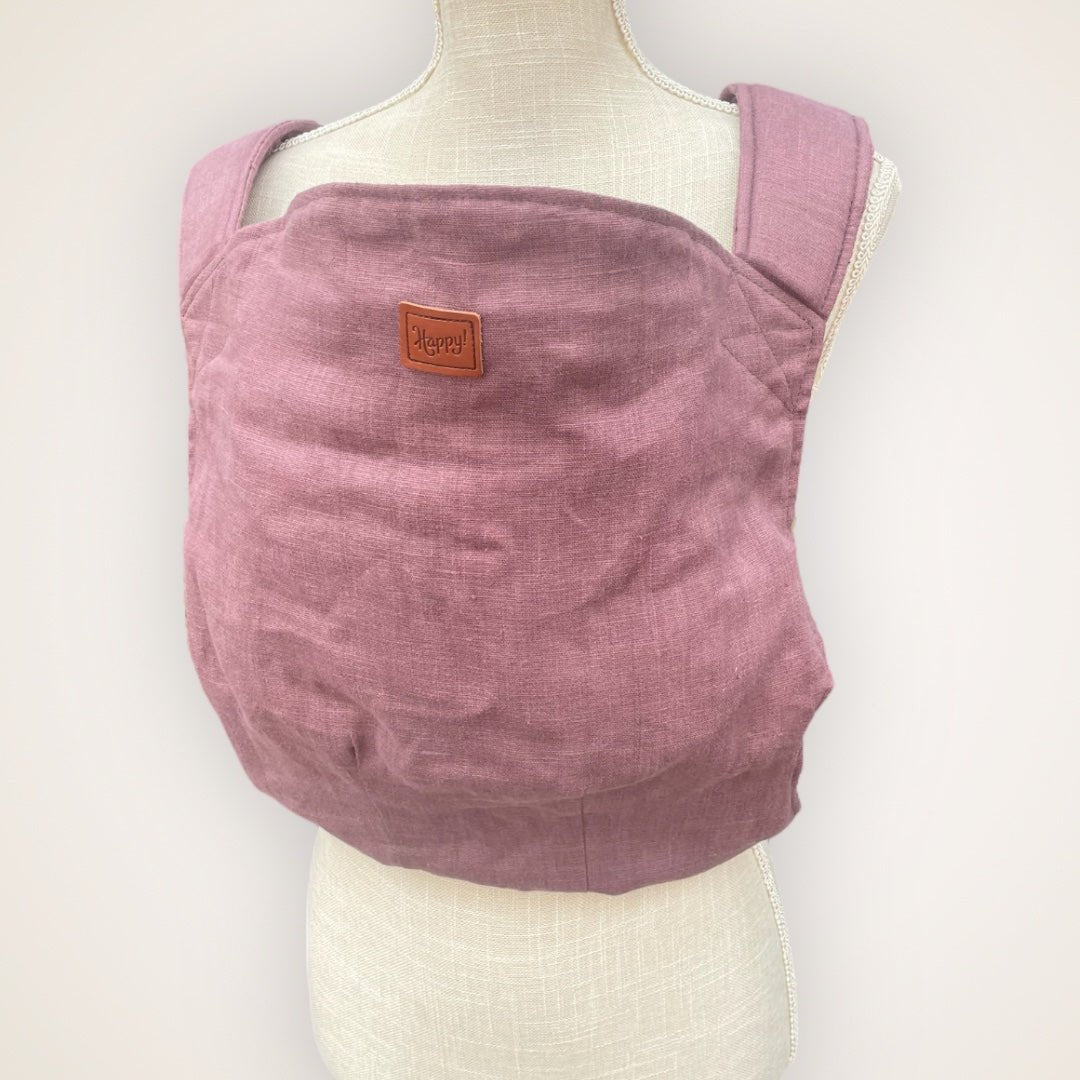 Linen Happy Baby Versa in Taro - Baby Carrier for Rent - Timber Stitches