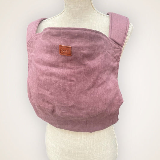 Linen Happy Baby Versa in Taro - Baby Carrier for Rent - Timber Stitches