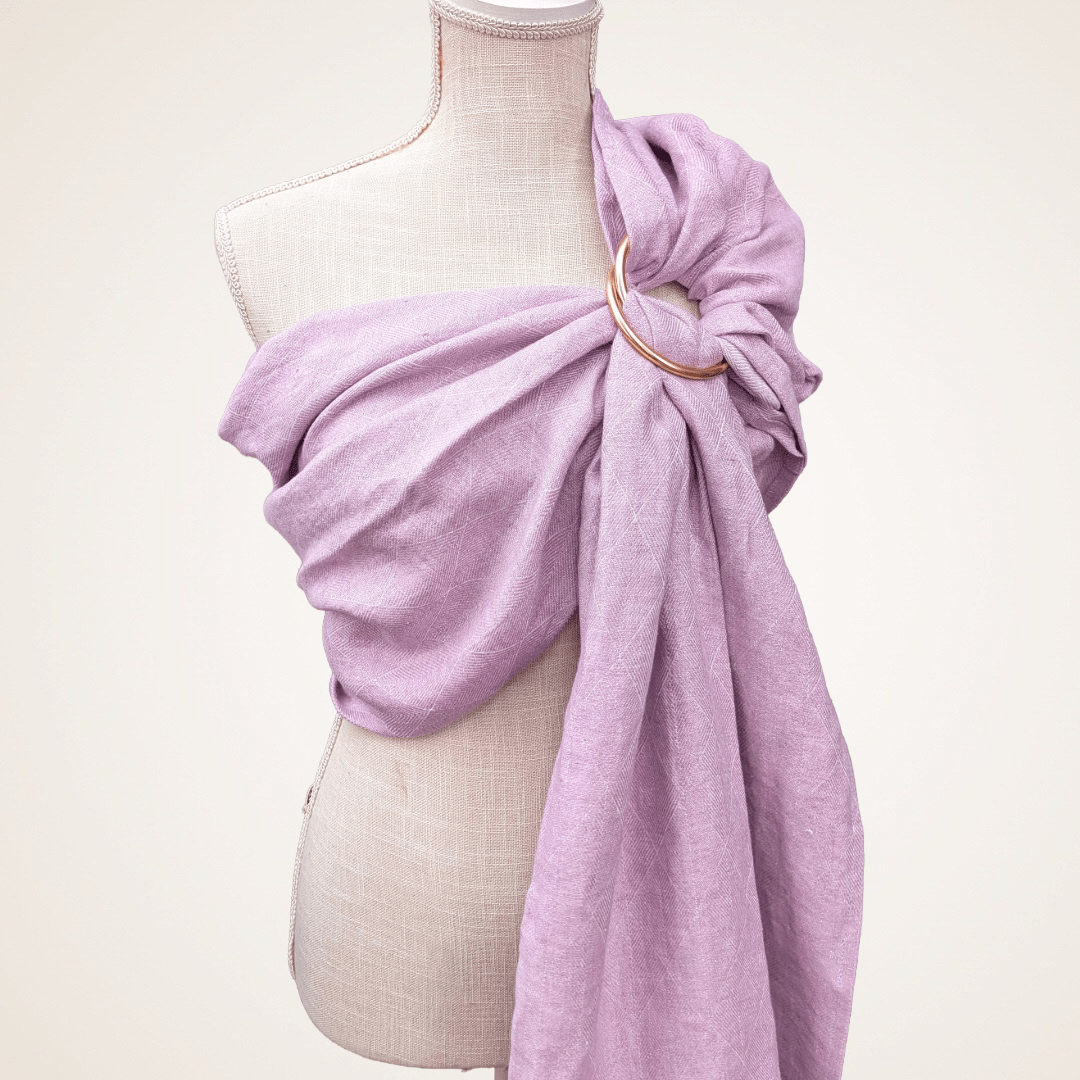 Loveheld Ring Sling in Serie Gem Weave Long - Baby Carrier for Rent - Timber Stitches