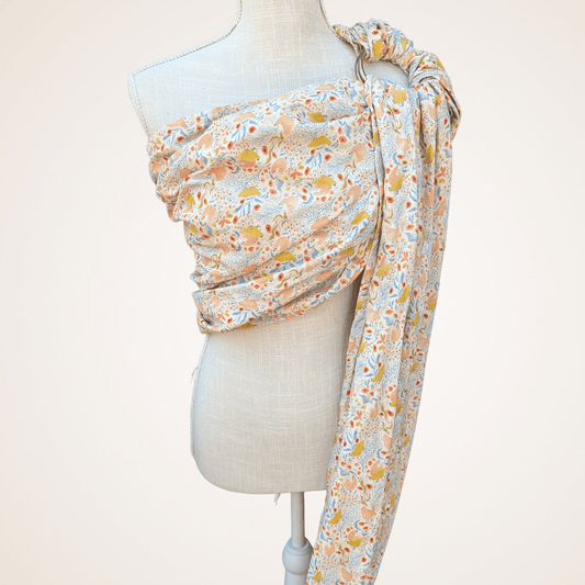 Mid Length Hope&Plum Sling in Ginger - Baby Carrier for Rent - Timber Stitches