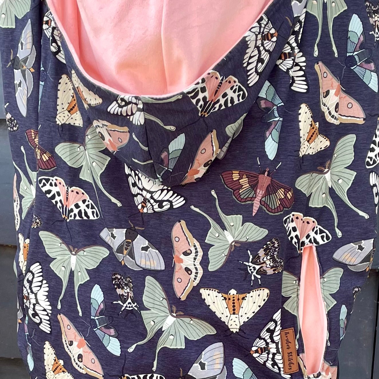 Moths - Luxe Carrier Cover - Timber Stitches