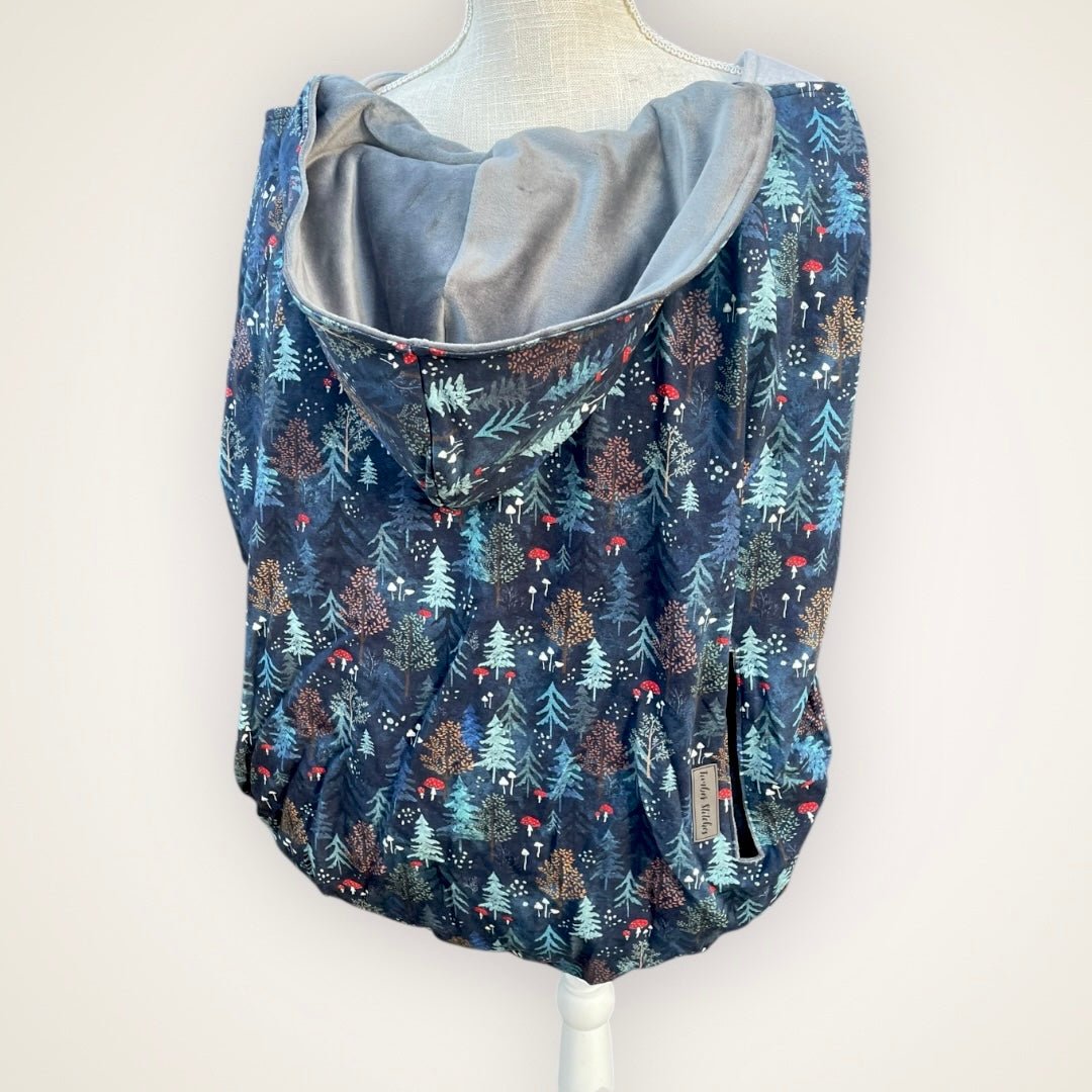 Mushroom Forrest - Luxe Carrier Cover - Timber Stitches