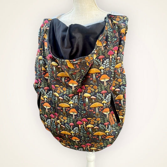 Mushroom Meadow - Luxe Carrier Cover - Timber Stitches