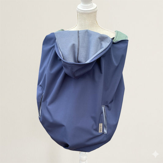 Navy - Insulated Wind&Rain Carrier Cover - Timber Stitches