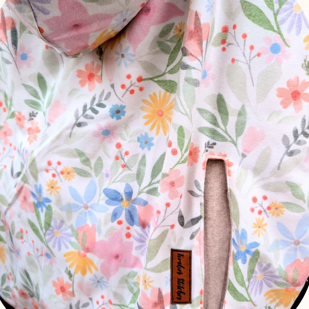 Painted Floral - Special Edition Carrier Cover - Timber Stitches