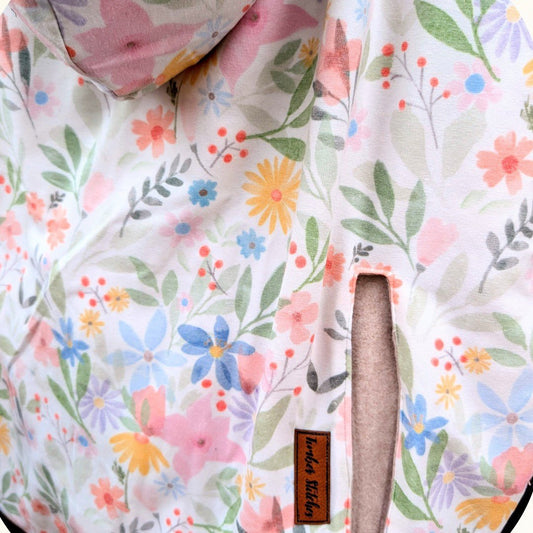 Painted Floral - Special Edition Carrier Cover - Timber Stitches