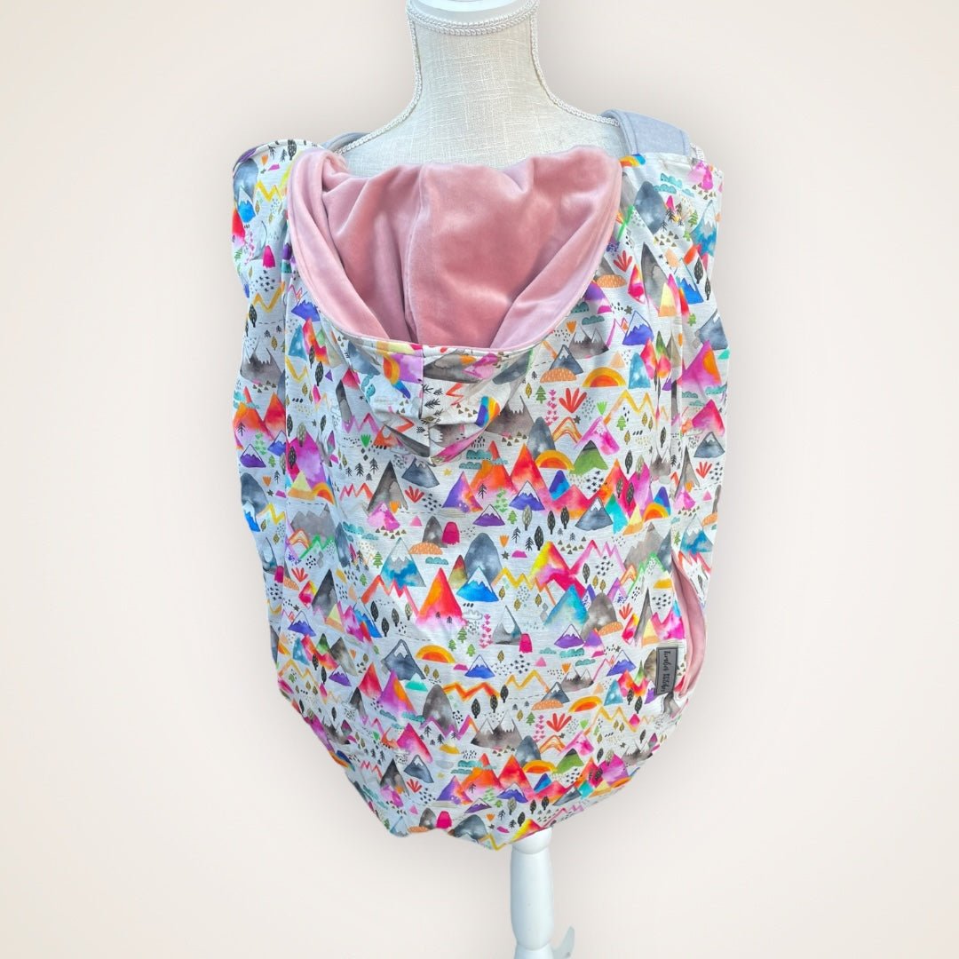 Painted Mountains - Luxe Carrier Cover - Timber Stitches