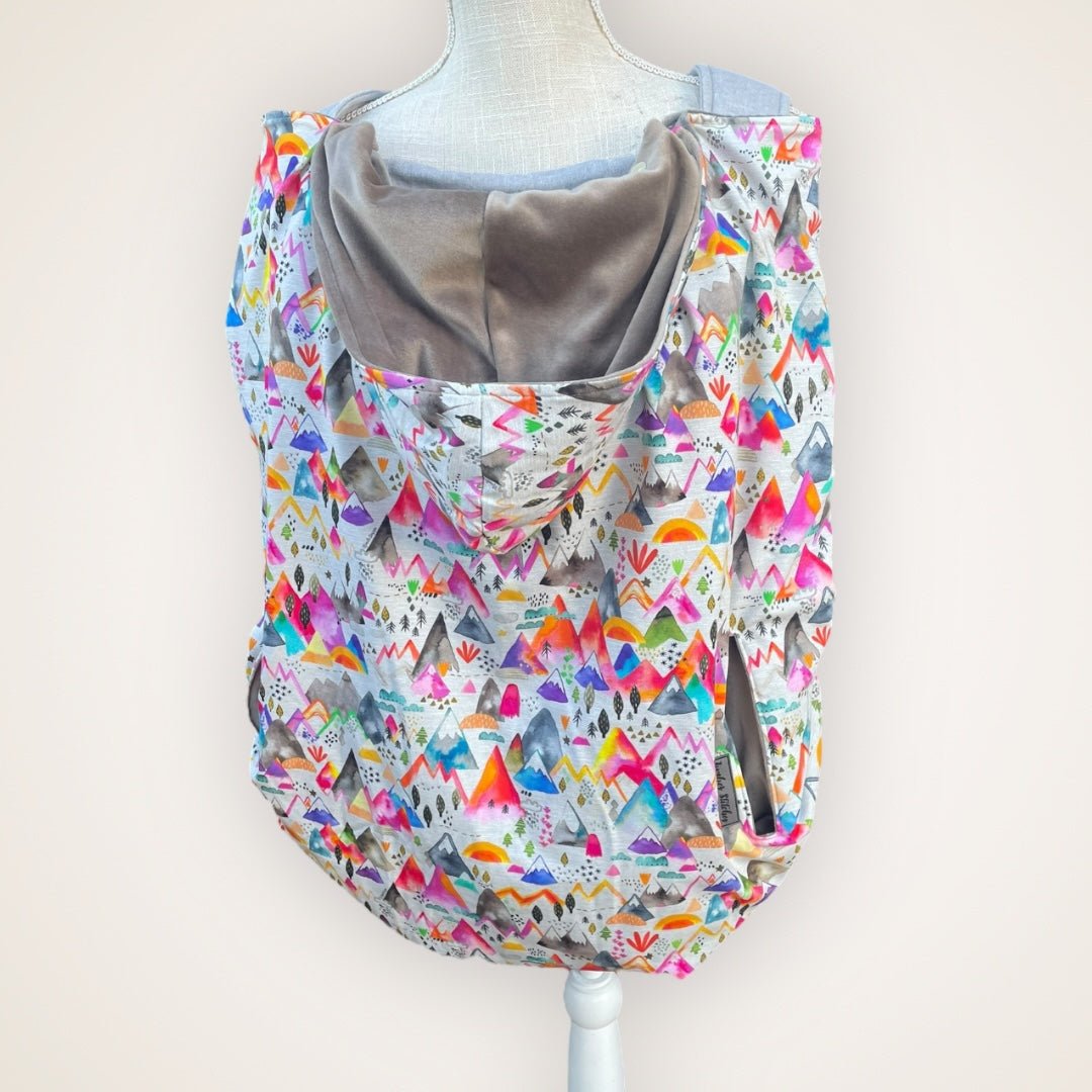Painted Mountains - Luxe Carrier Cover - Timber Stitches