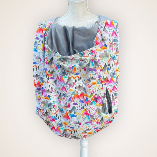 Painted Mountains - Luxe Carrier Cover - Timber Stitches