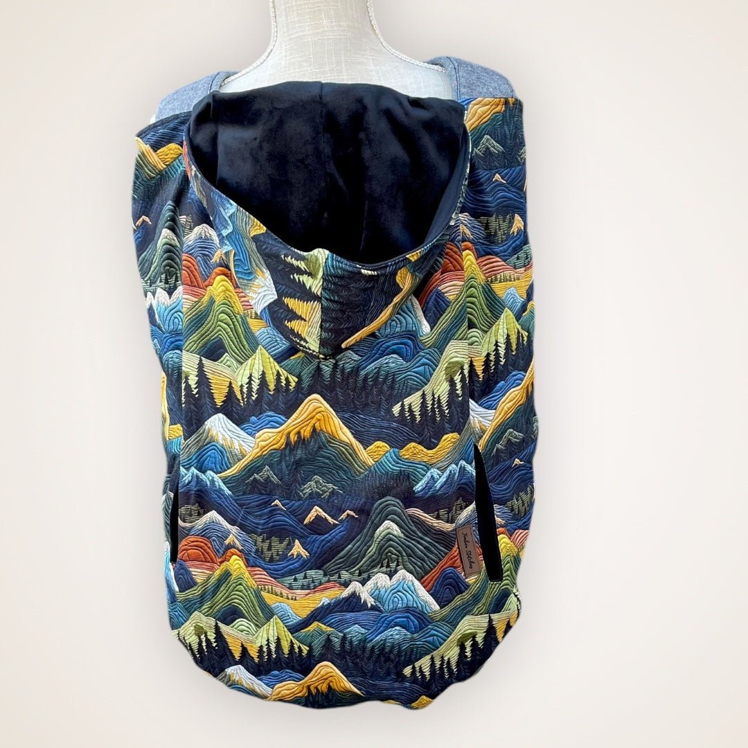 Quilted Mountains - Luxe Carrier Cover - Timber Stitches