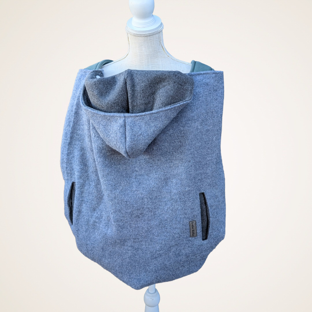 Denim - Boiled Wool Carrier Cover