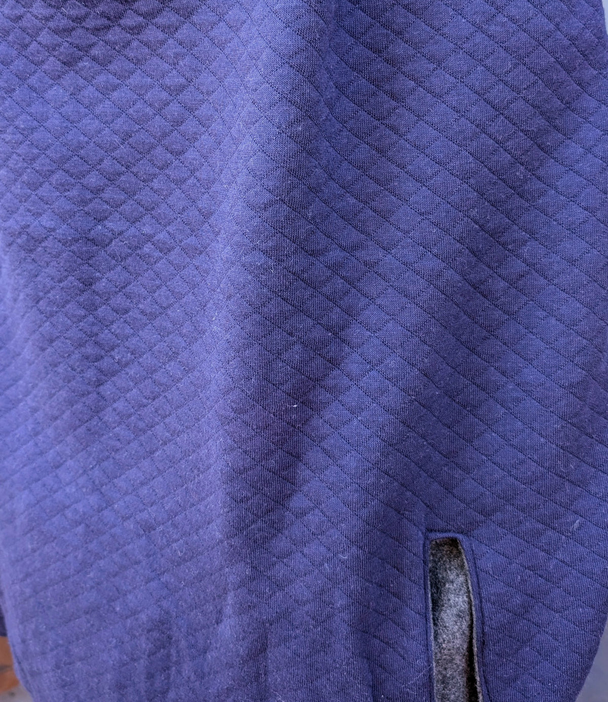 Navy Quilted - Sweater Knit Carrier Cover