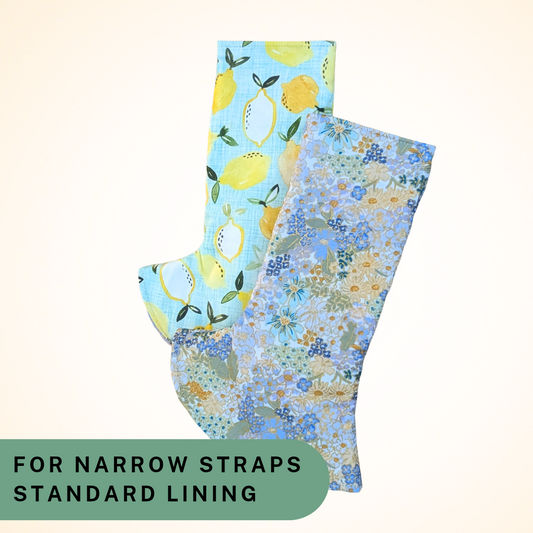 Mimi and Lemons - Narrow Strap Suck Pads with Standard Lining RTS
